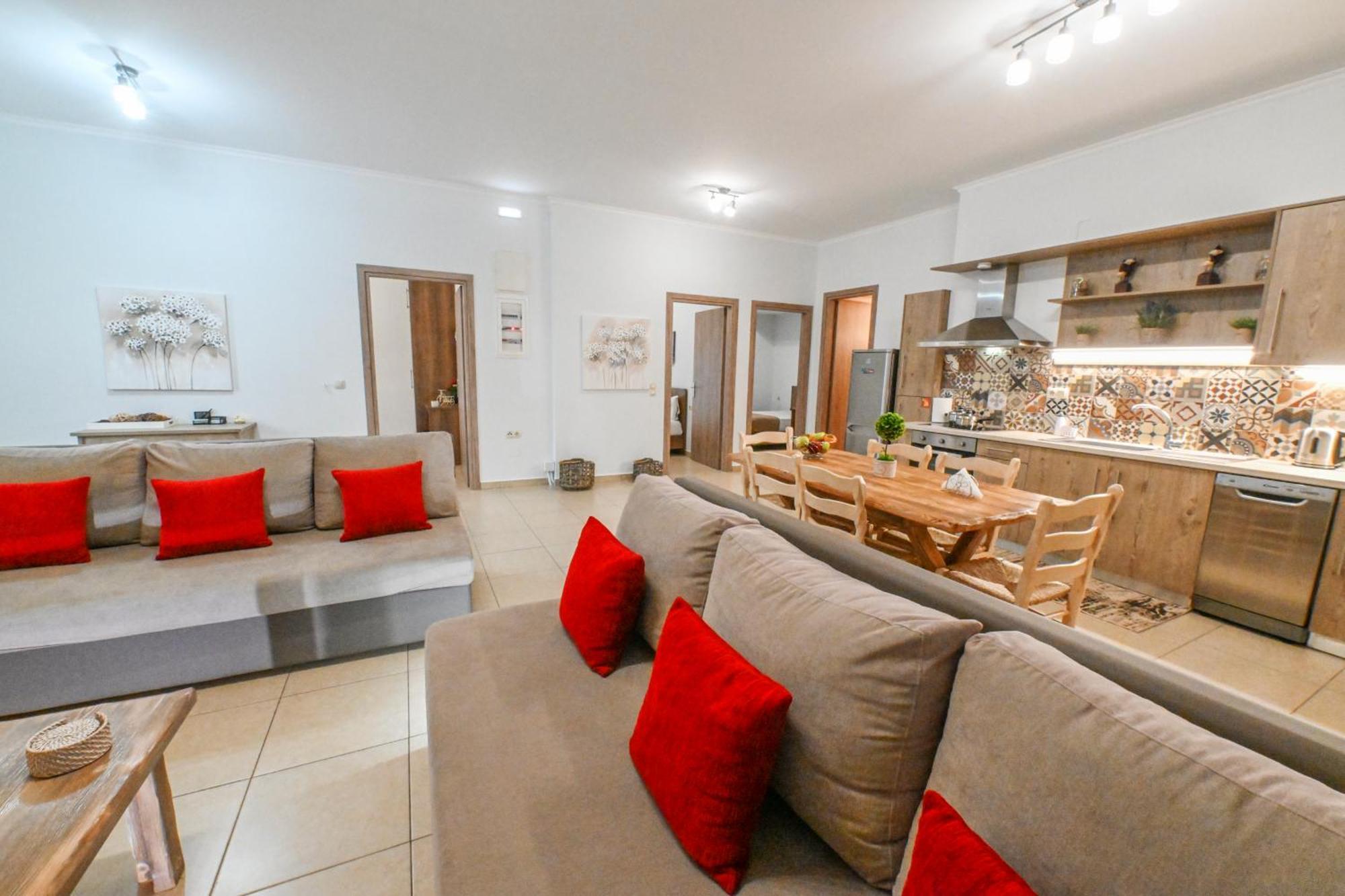 Stelios & Stavros Apartment กิสเซมอส ภายนอก รูปภาพ