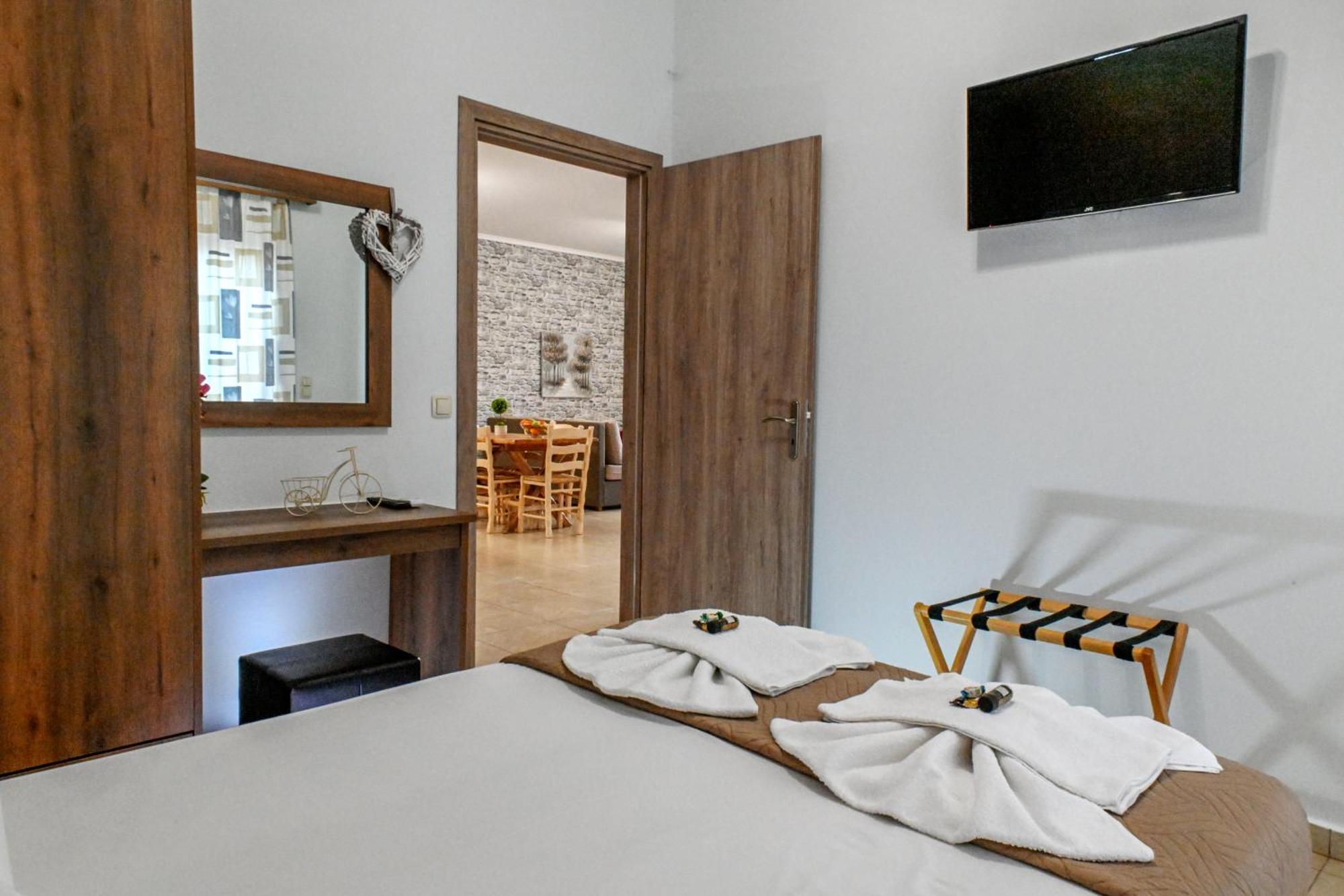 Stelios & Stavros Apartment กิสเซมอส ภายนอก รูปภาพ