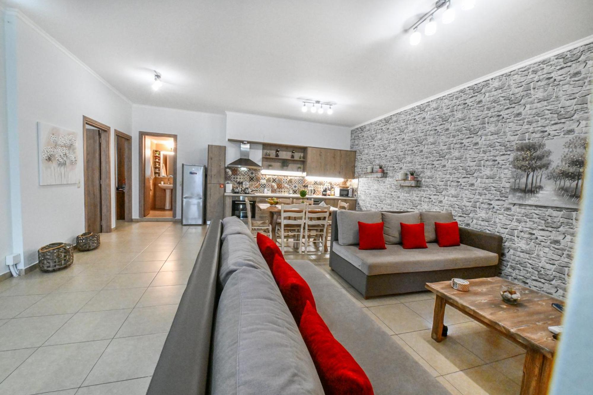 Stelios & Stavros Apartment กิสเซมอส ภายนอก รูปภาพ