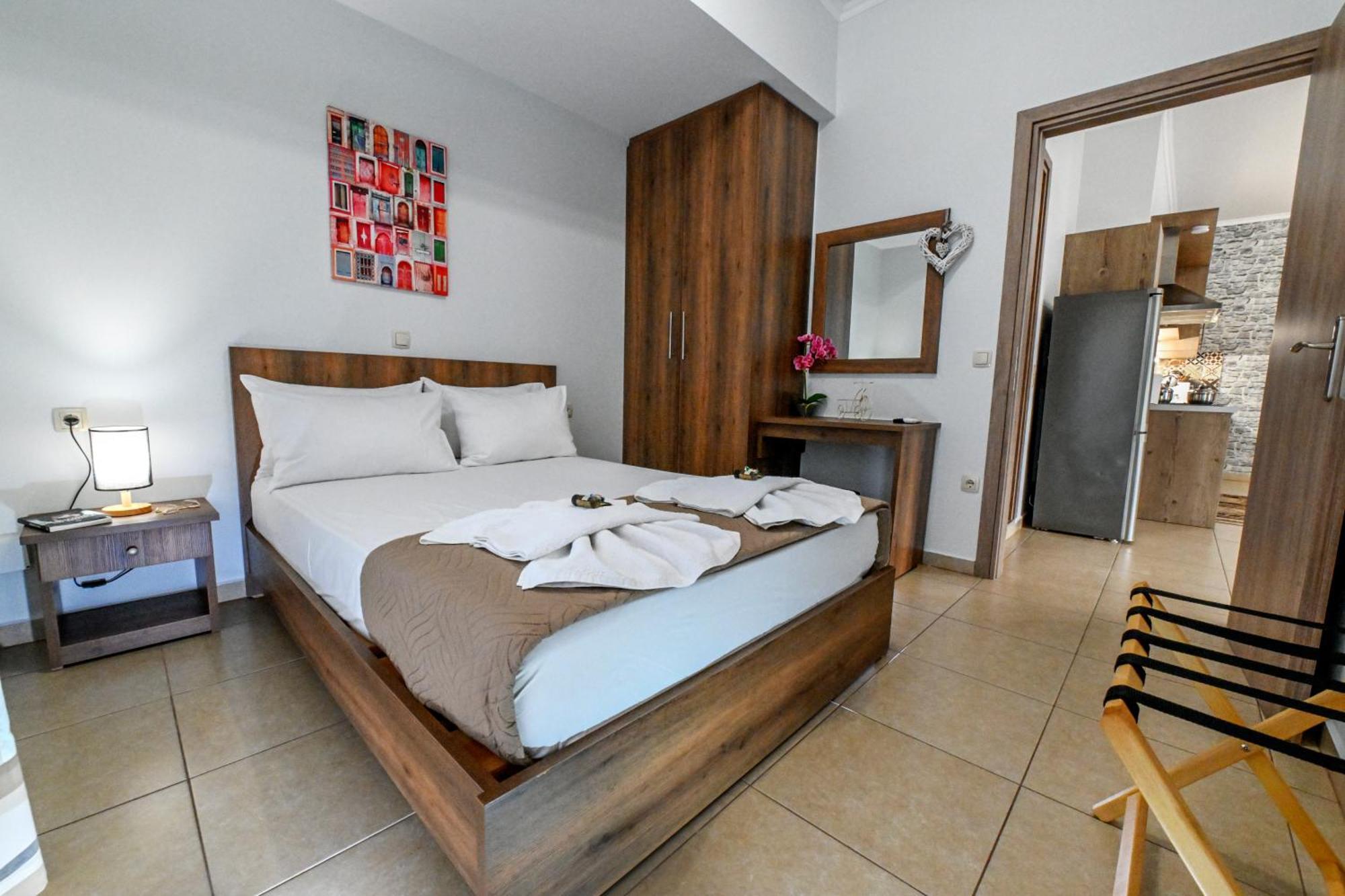 Stelios & Stavros Apartment กิสเซมอส ภายนอก รูปภาพ